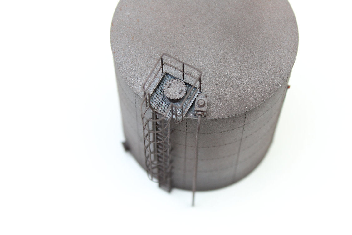 Riveted Tank 70mm diameter - Rusty