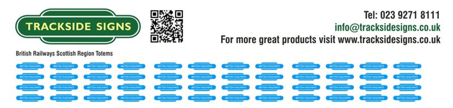 British Railways Scottish Region Totems