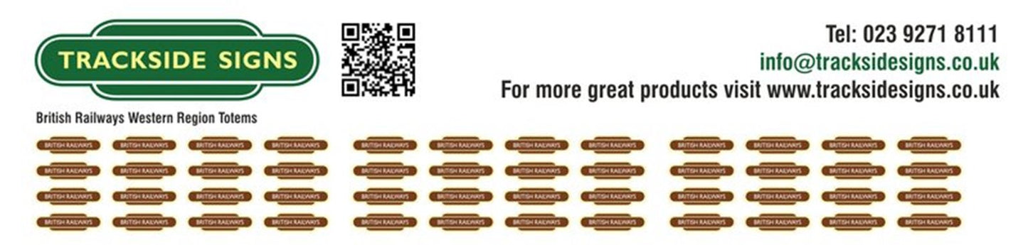 British Railways Western Region Totems