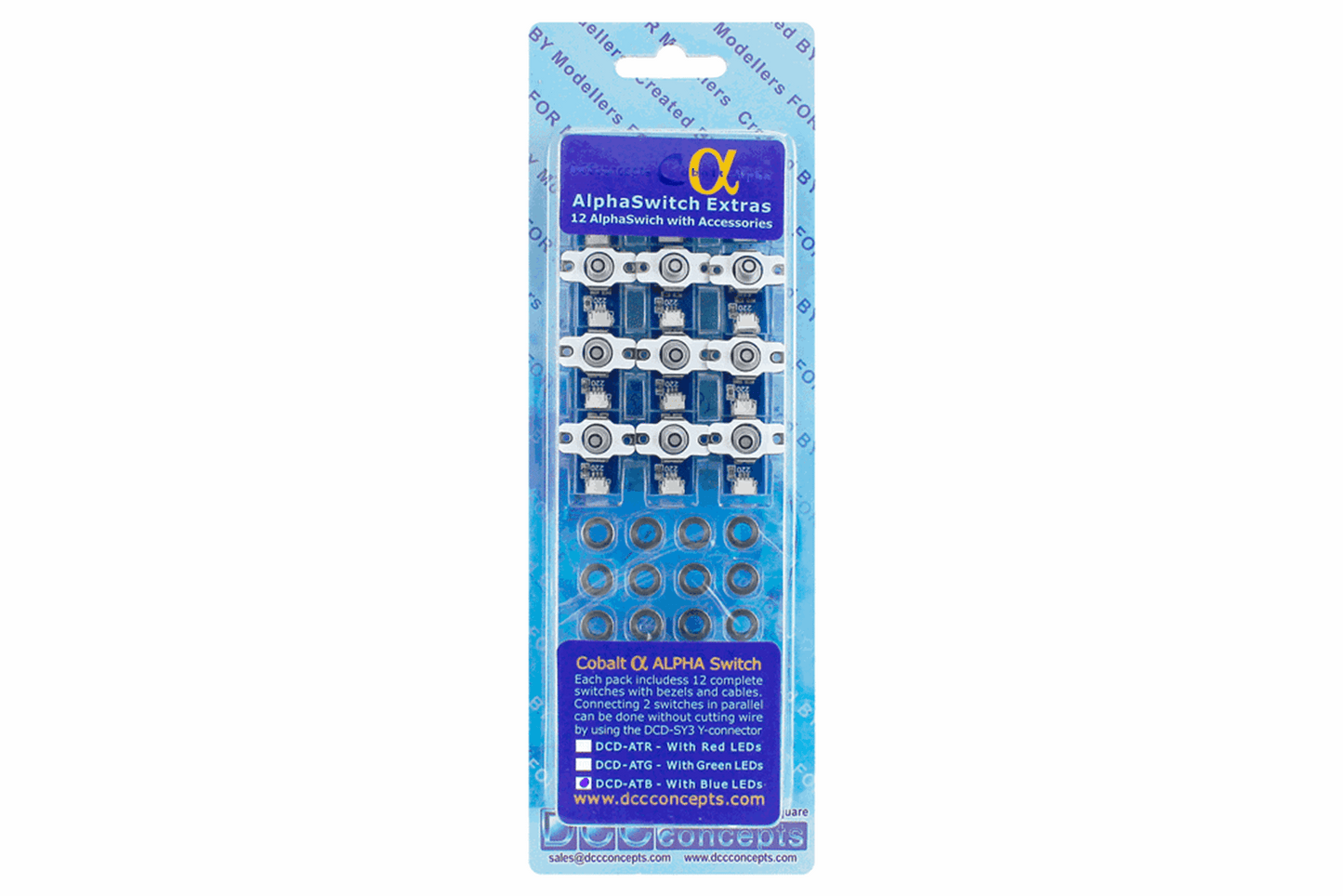 DCD-ATB Cobalt AlphaSwitch Add-on Pack – Blue (12 Pack)