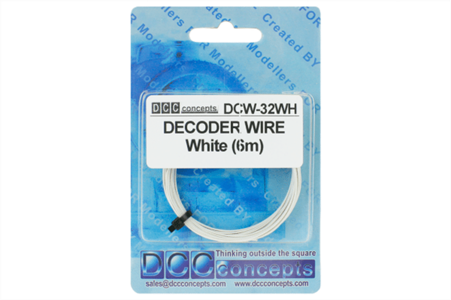DCW-32WH Wire Decoder Stranded 6m (32g) White