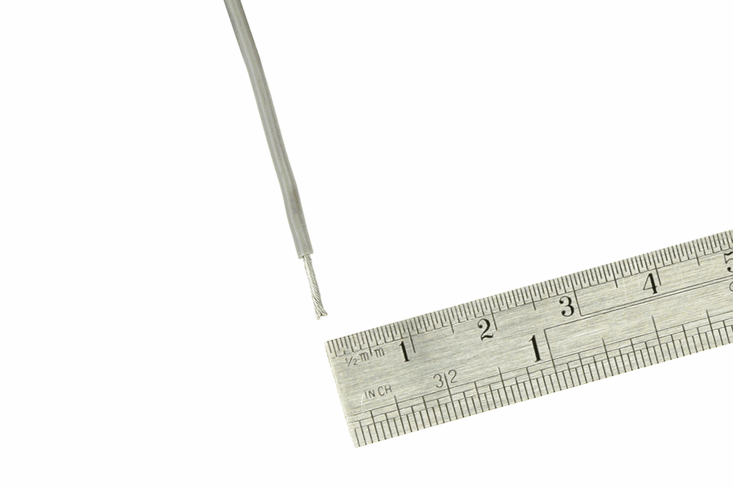 DCW-DSGRY50 Dropper Wire 50m 26x 0.15 (17g) Grey
