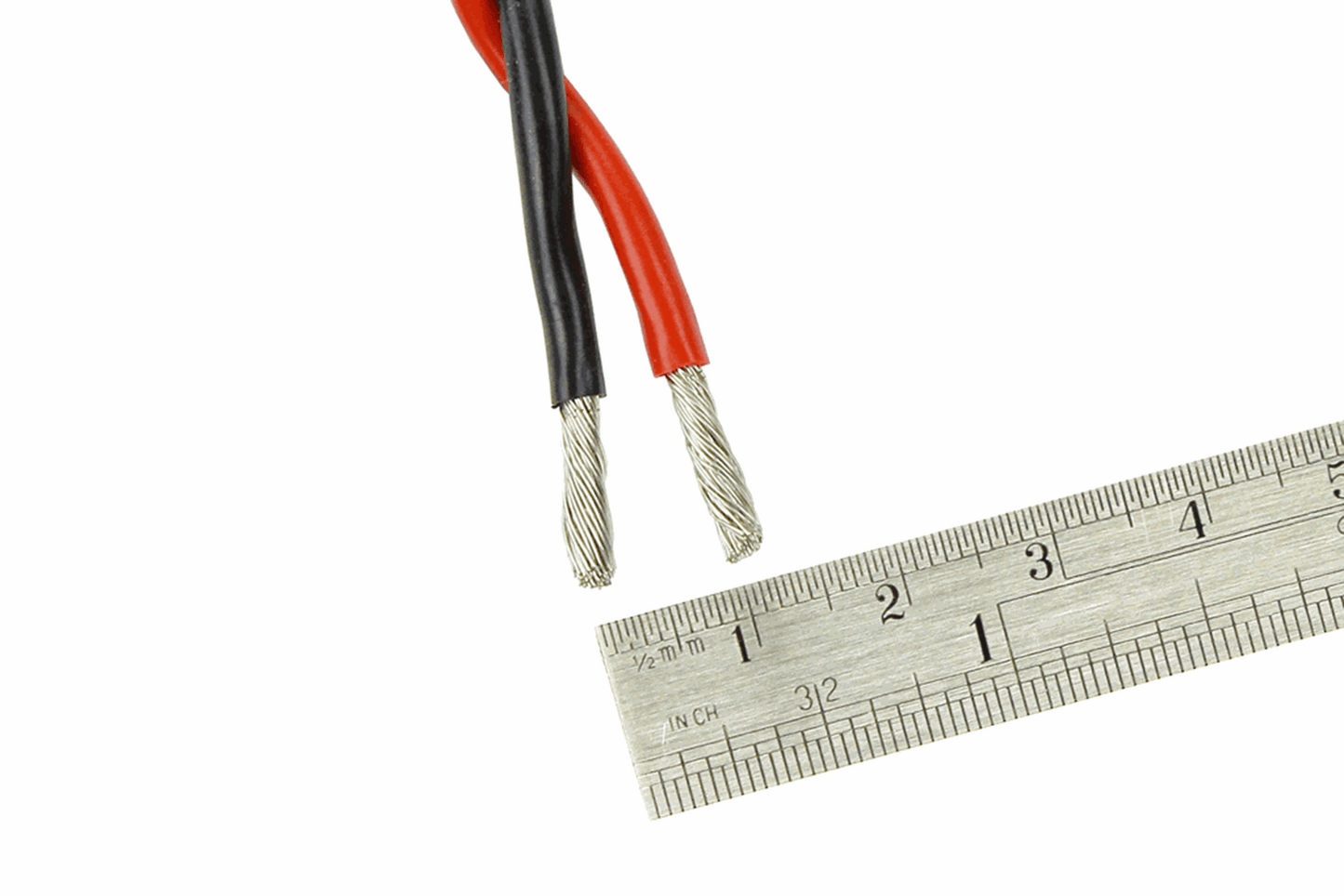 DCW-TW50-3.5 Twisted Bus Wire 50m of 3.5mm (11g) Twin Red/Black