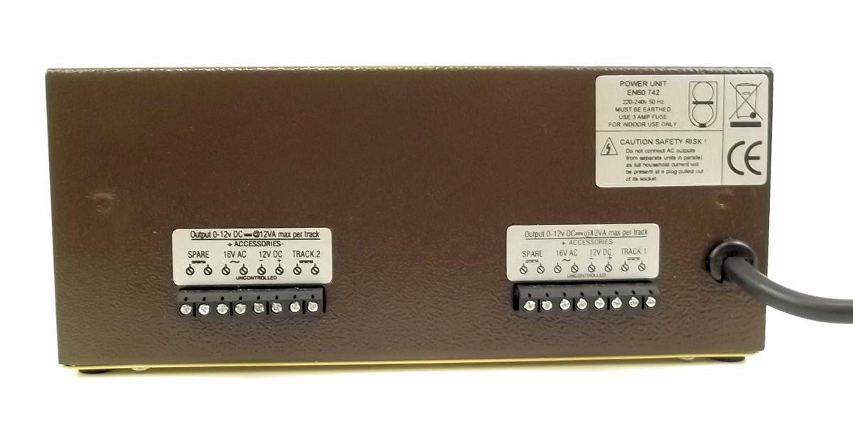 Gaugemaster DS Double Power Controller with Brake Simulator Rails of