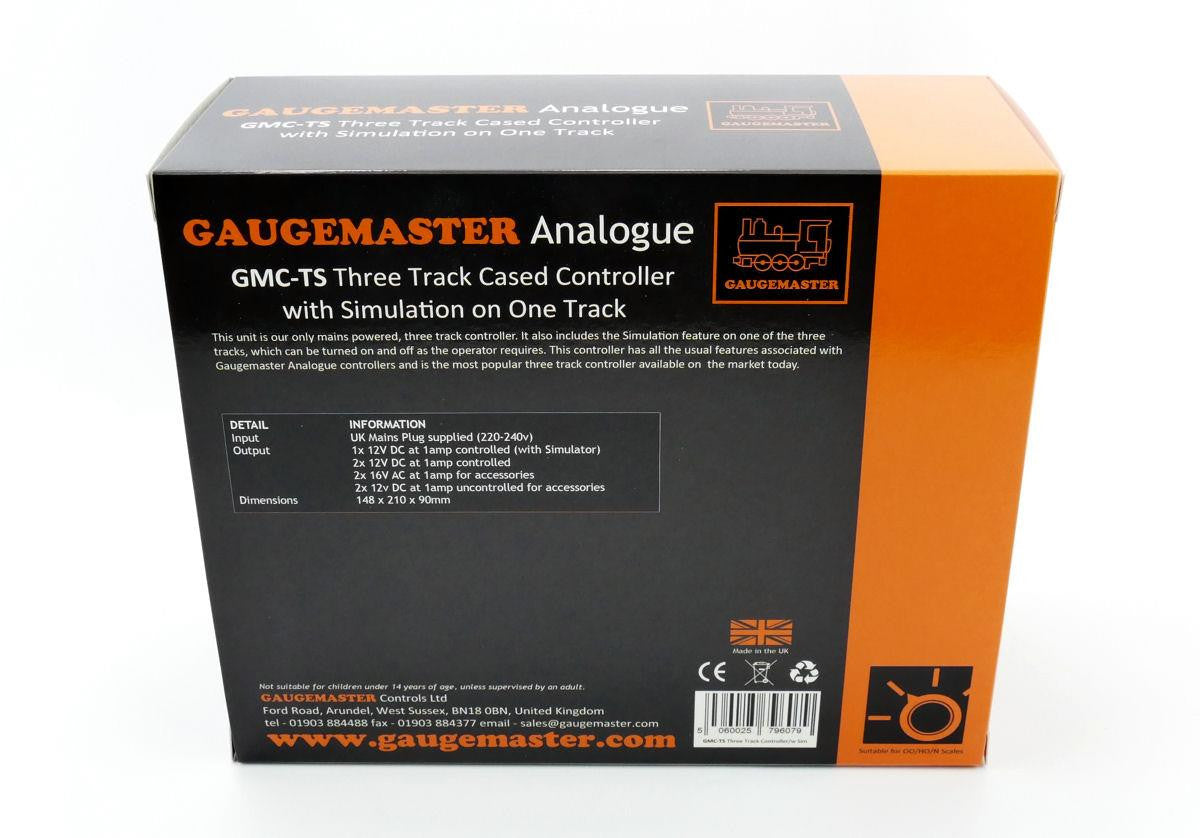 Three Track Cased Controller with Simulation on One Track