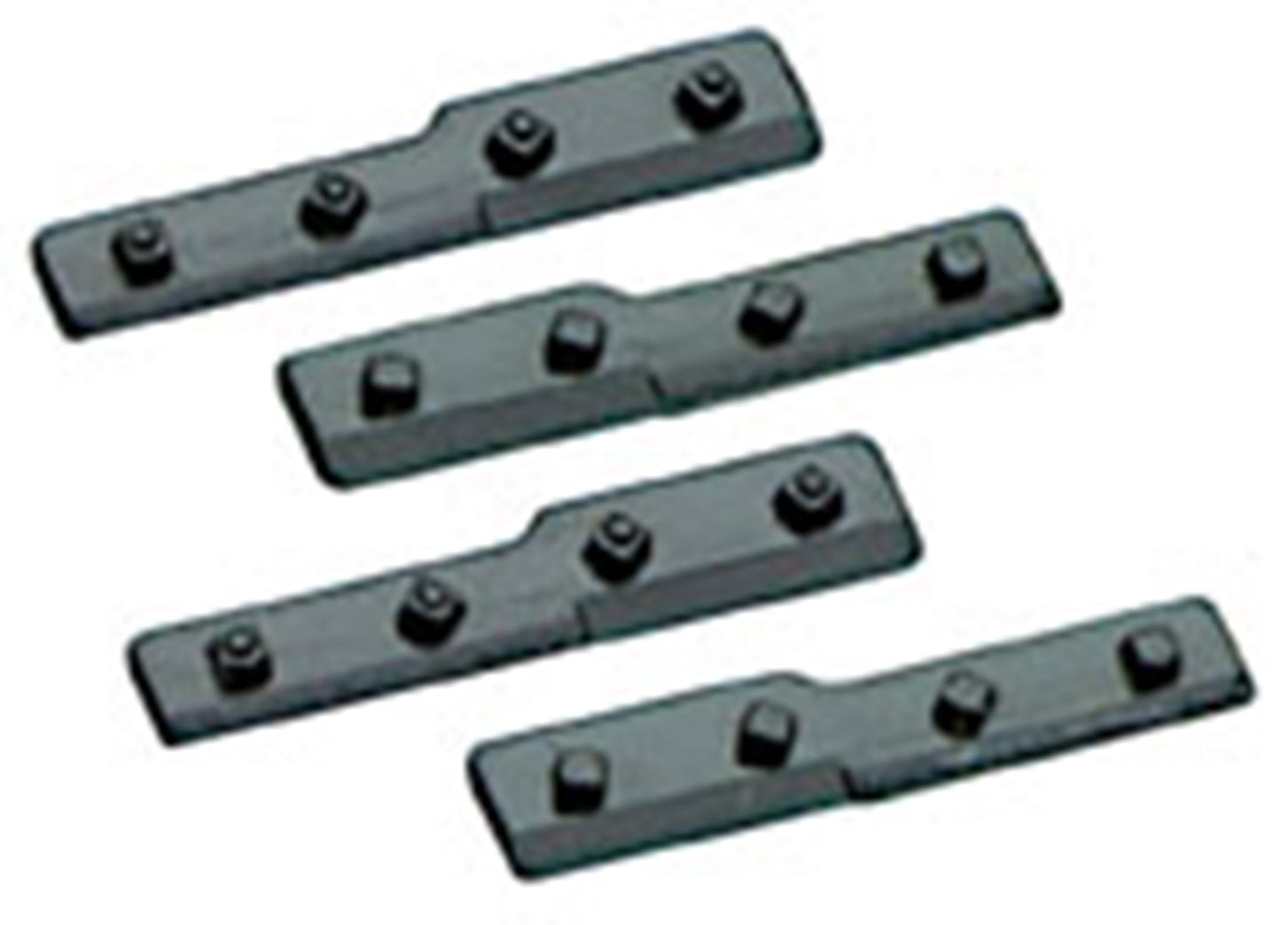 Code 124 - Cosmetic (dummy) fishplates for joining bullhead to flat bottom