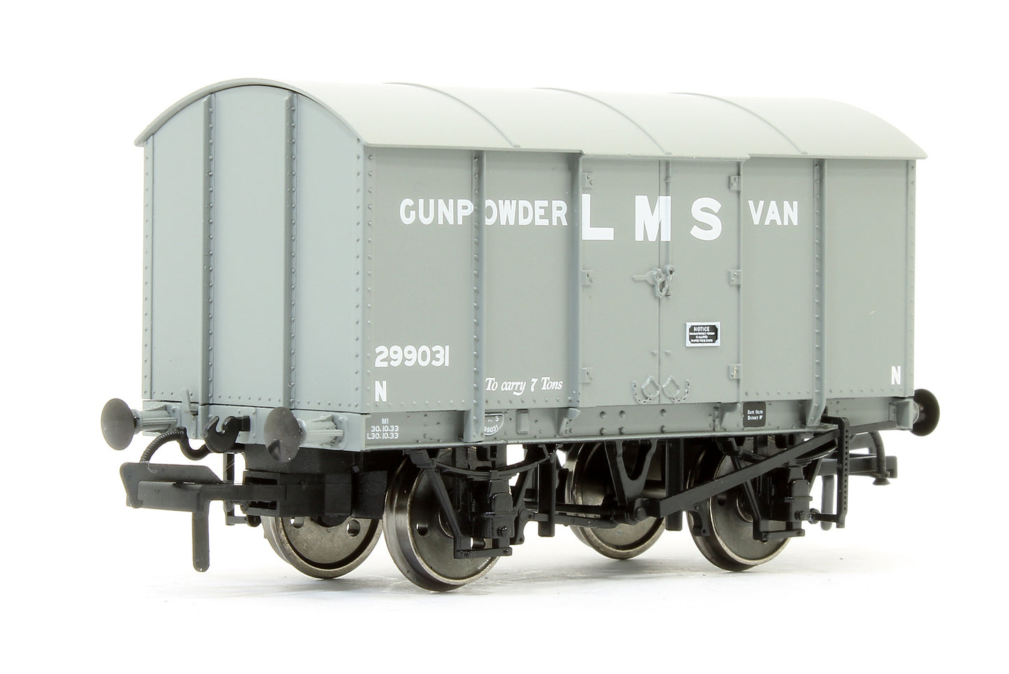 Gunpowder Van - LMS No.299031 (RCH Pattern)