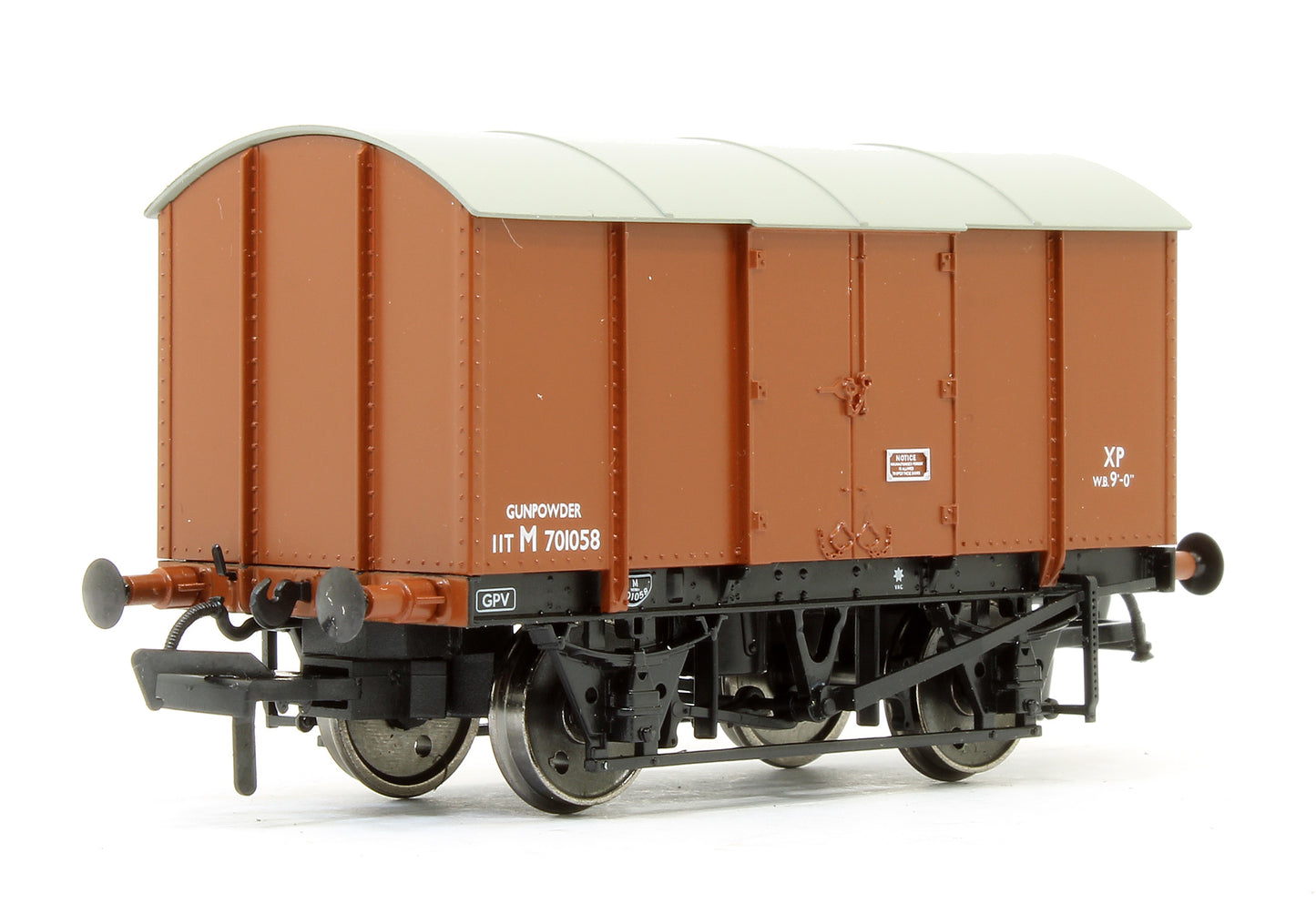 Gunpowder Van - BR Bauxite No.M701508 (Diagram 1/260)