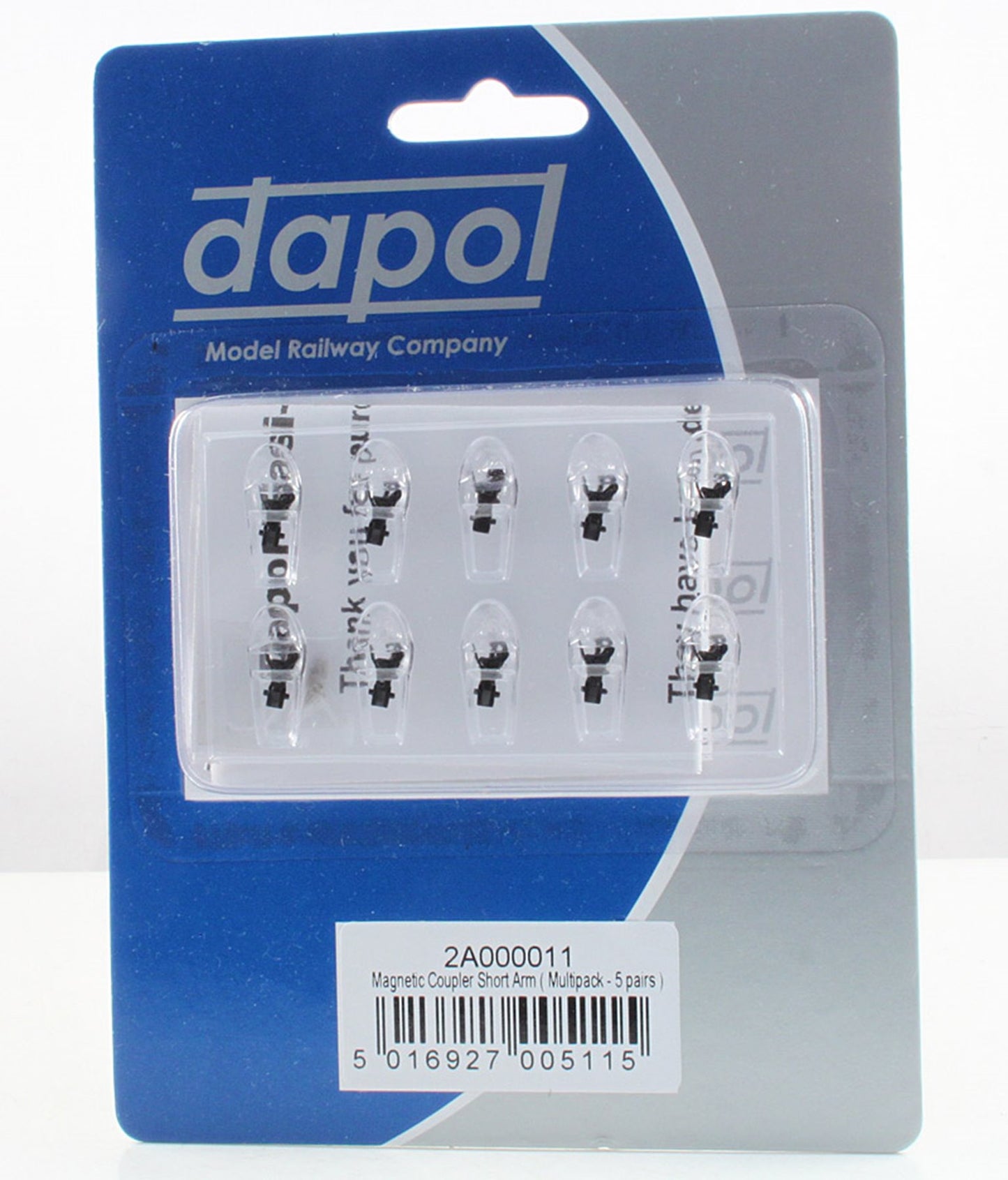 Short Arm Magnetic Couplings - Multipack of 5 Pairs