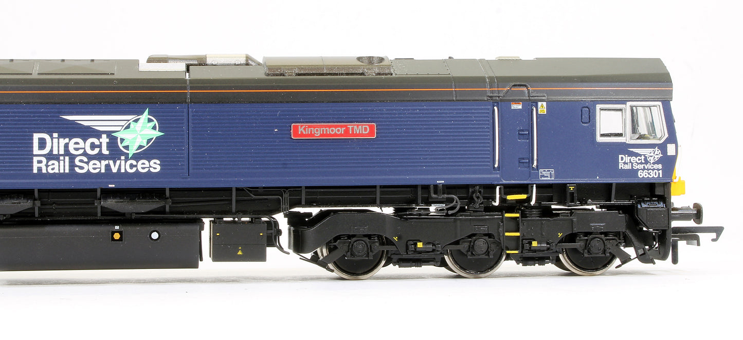 Pre-Owned Class 66301 DRS Plain Livery 'Kingmoor TMD' Diesel Locomotive