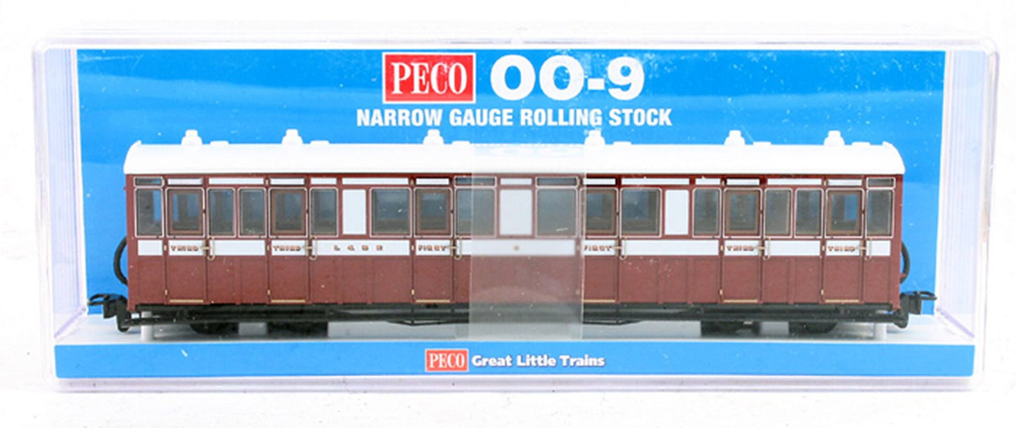 1st/3rd class Composite Coach in l&B Livery No. 5