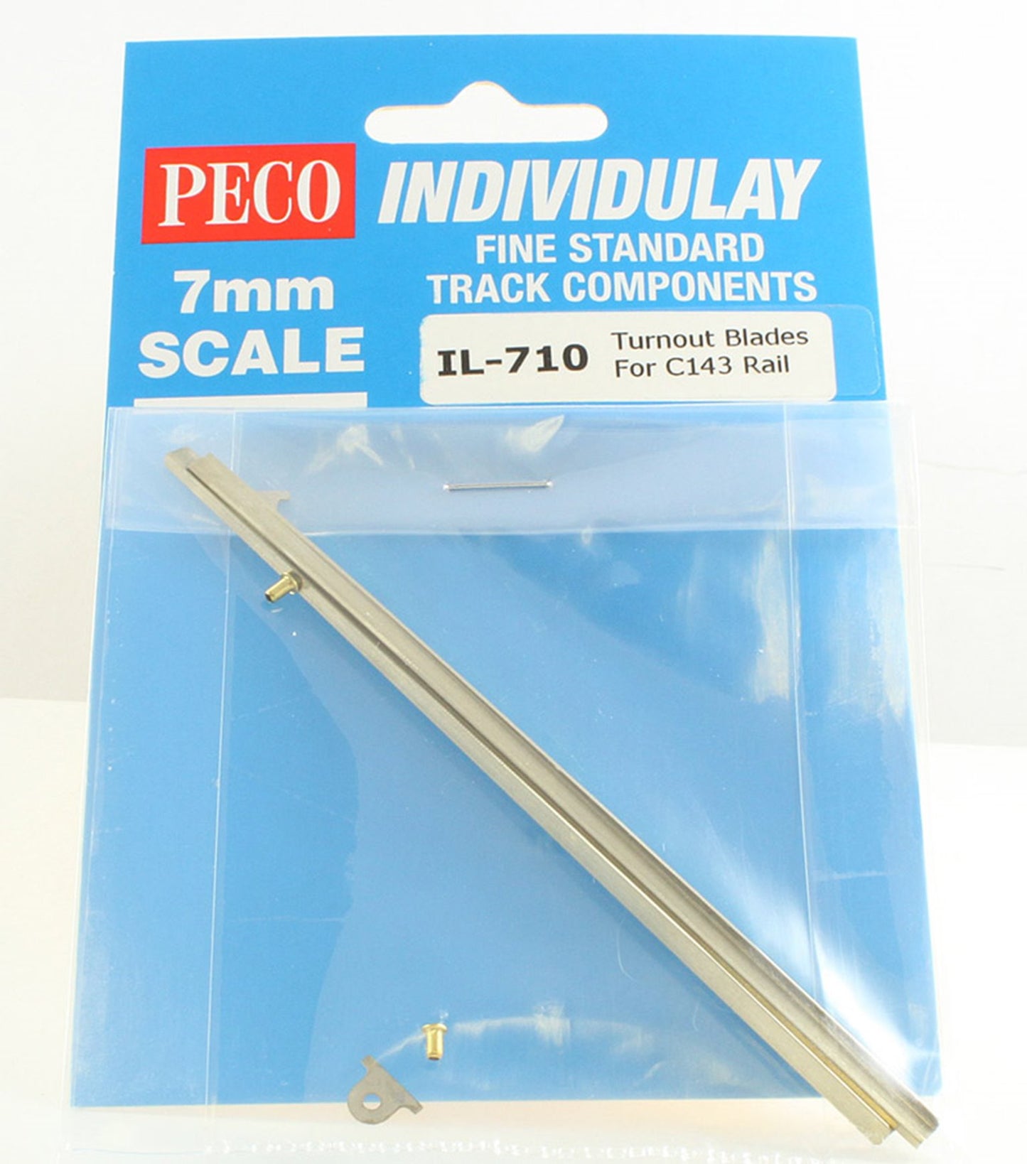 IL-710 - Code 143 - Turnout Blades Nickle Silver