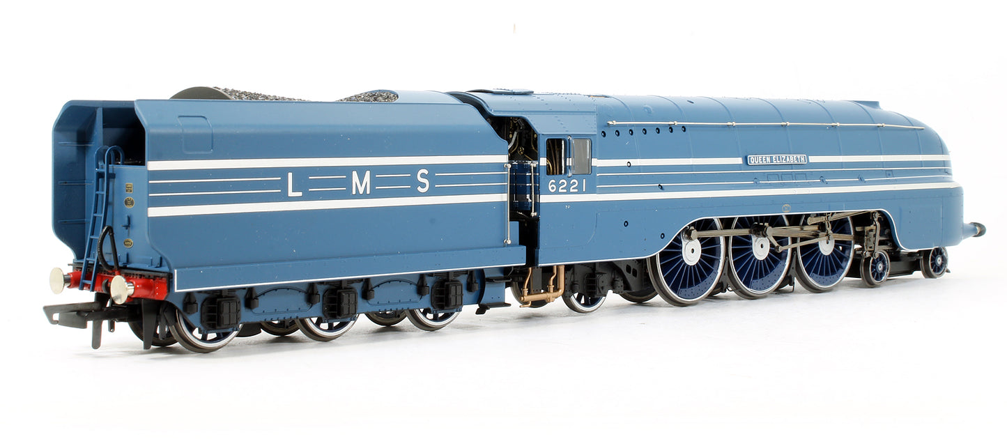 Pre-Owned LMS Streamlined Princess Coronation class 'Queen Elizabeth' No.6221 Steam Locomotive