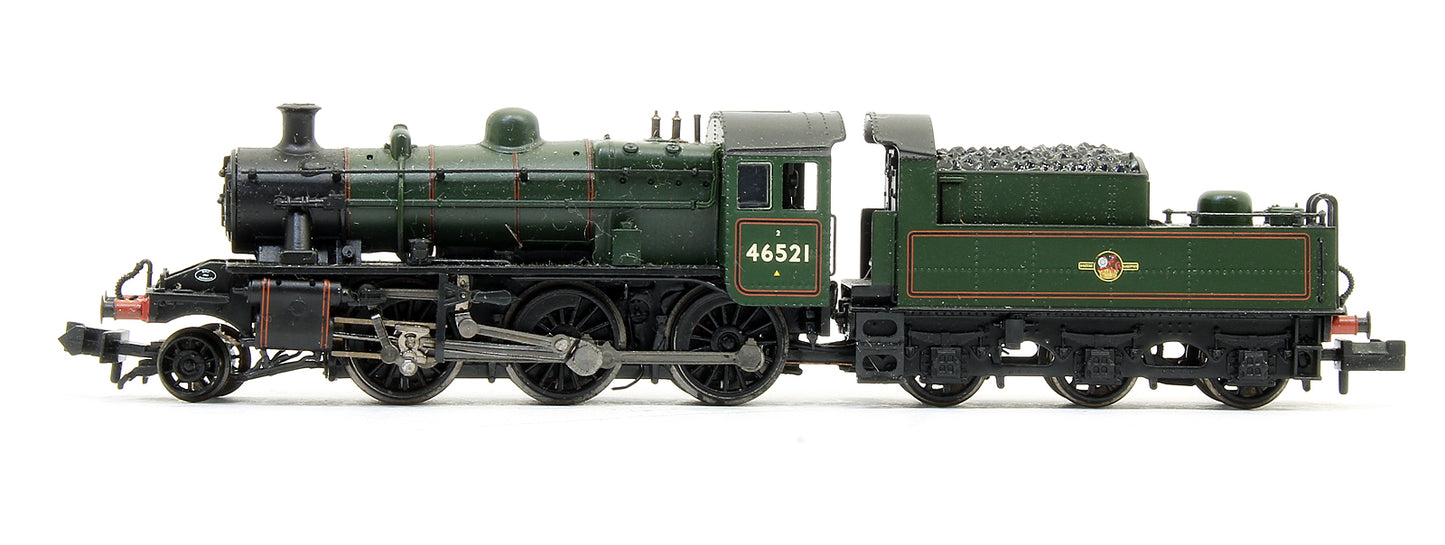Pre-Owned 372-625 Ivatt Class 2MT 2-6-0 46521 BR Green Late Crest Steam Locomotive