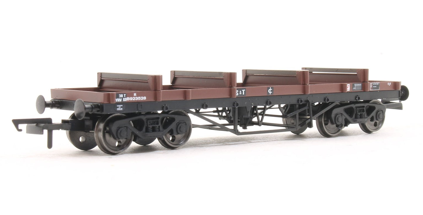 Pre-Owned Bogie Bolster Wagon BR 923528 Bauxite (TOPS YRV (S&T))