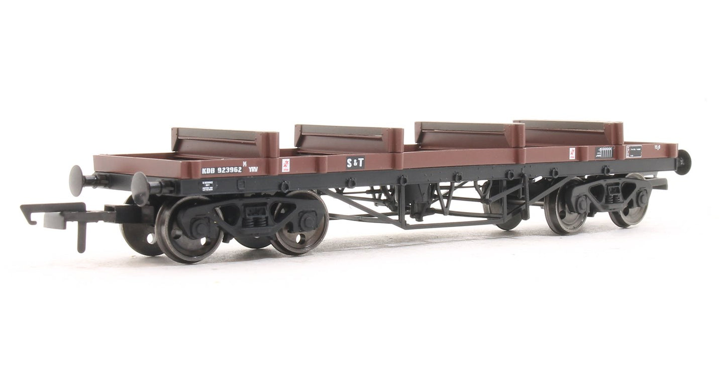 Bogie Bolster Wagon BR 923962 Bauxite (TOPS YRV (S&T))