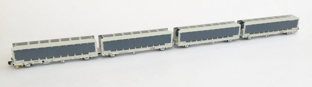 IPA Car Carriers STVA Grey - Covered (Four Pack)