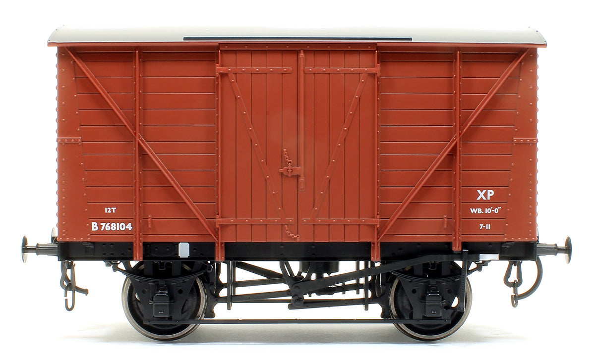Pre-Owned BR Standard Planked Van Diagram 208 Bauxite B768104