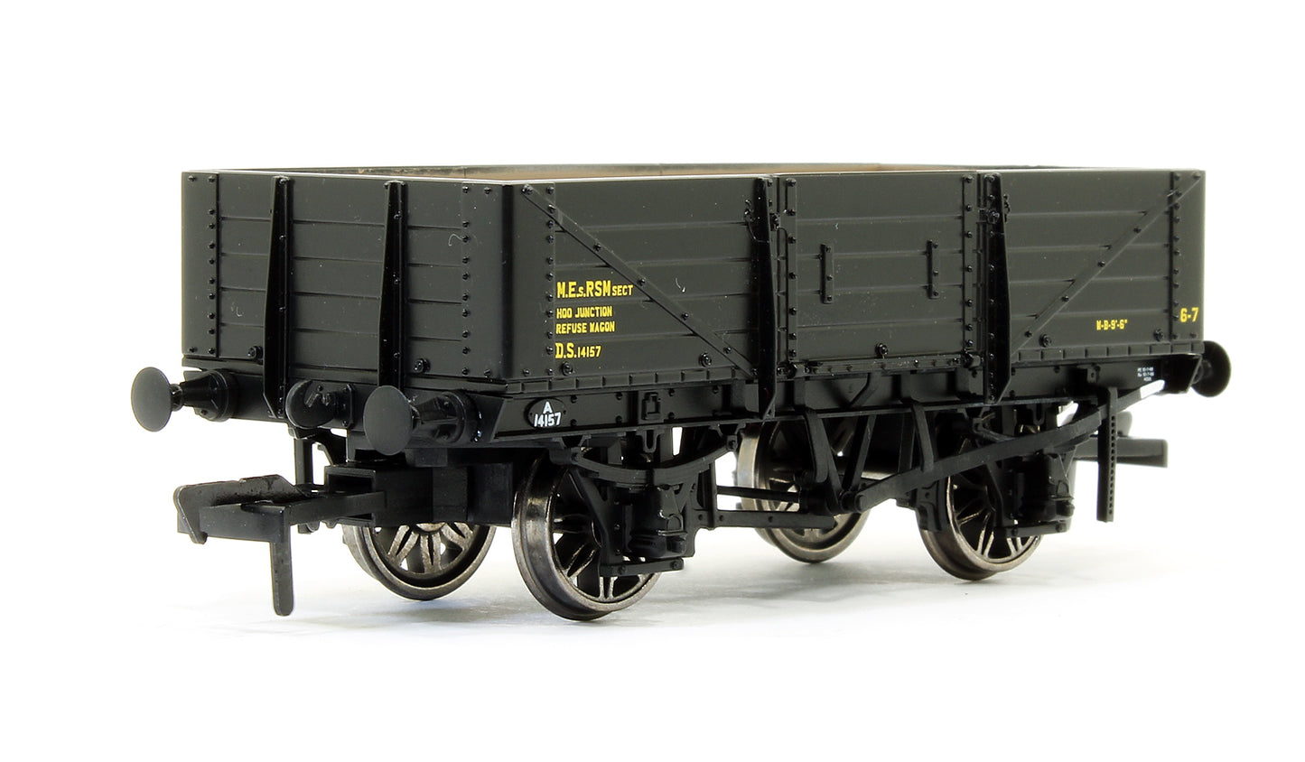 SECR 1347 5 Plank Open Wagon - BR Engineer's Black #DS14157