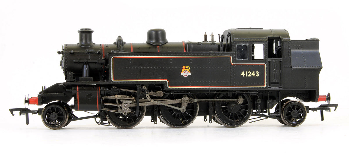 Pre-Owned Ivatt 2-6-2 Tank 41243 BR Lined Black Early Emblem Steam Locomotive
