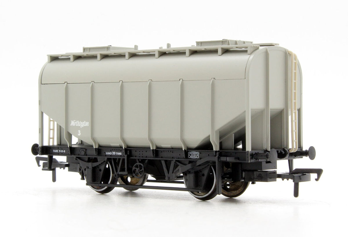Pre-Owned 38-604 21 Ton Grain Hopper BR PO 'Worthington' Grey No.3