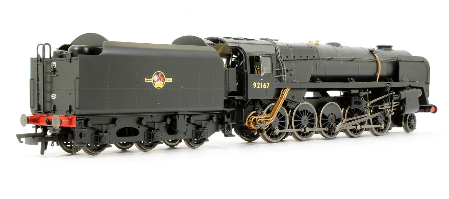 Pre-Owned R3986 Late BR Black Class 9F 2-10-0 No.92167 Steam Locomotive