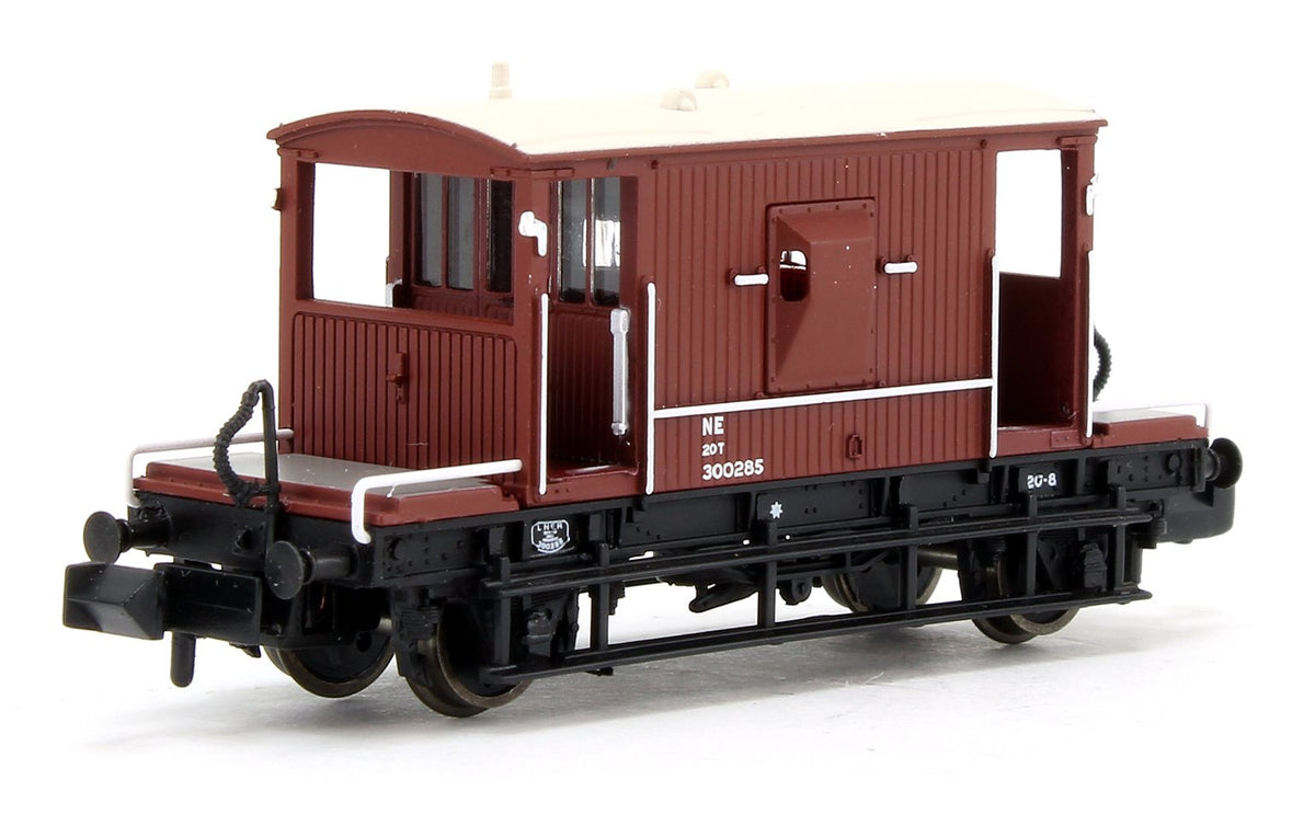 Pre-Owned 377-527C 20 Ton Brake Van Bauxite LNER Oxide No.300285