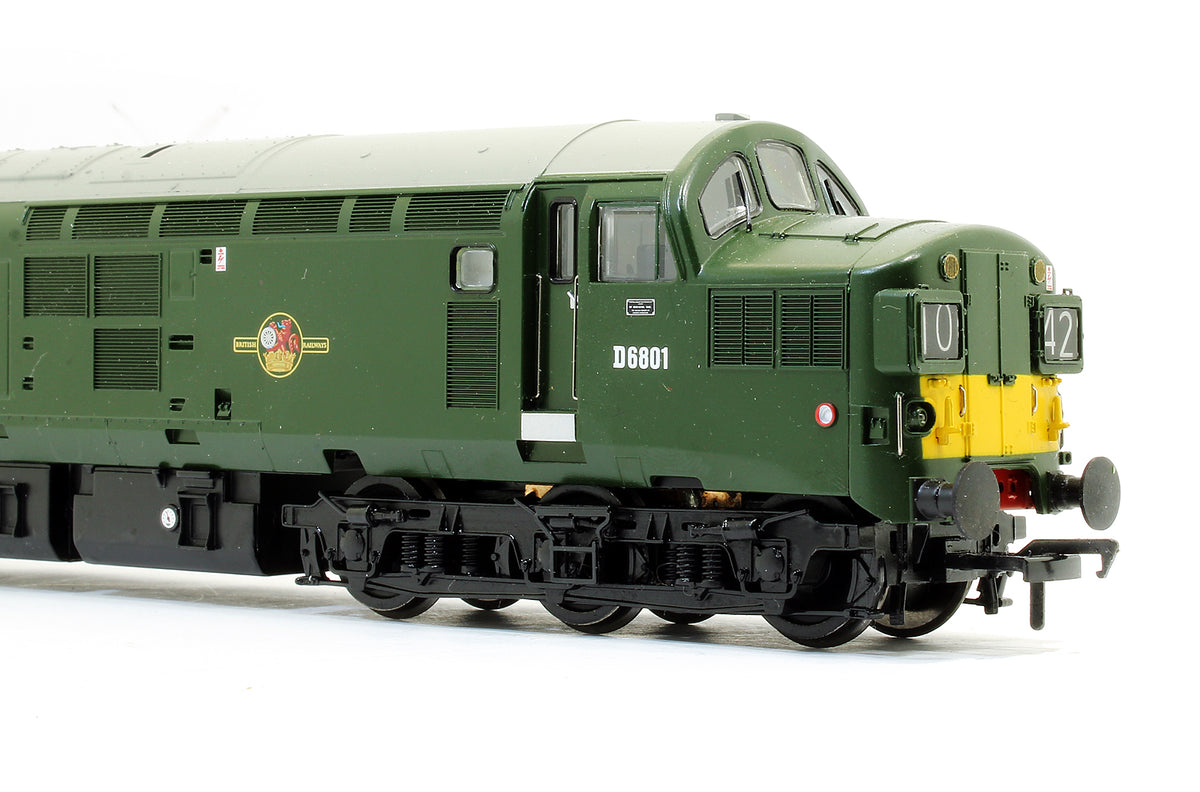 Pre-Owned Class 37/0 BR Green D6801 Diesel Locomotive