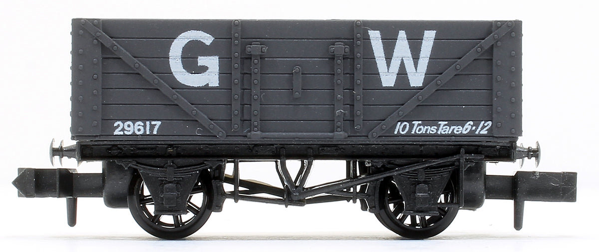 Pre-Owned NR41W 7 Plank Coal Wagon, GW Dark Grey No.29617