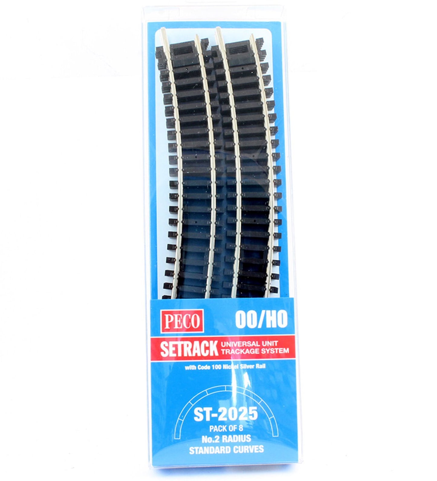 ST2025 - Code 100 - Second Radius Standard Curves X8