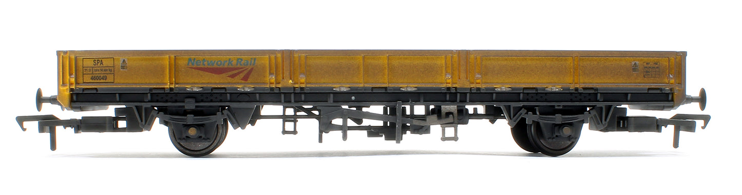 BR SPA Open Wagon Network Rail Yellow 460049 - Weathered