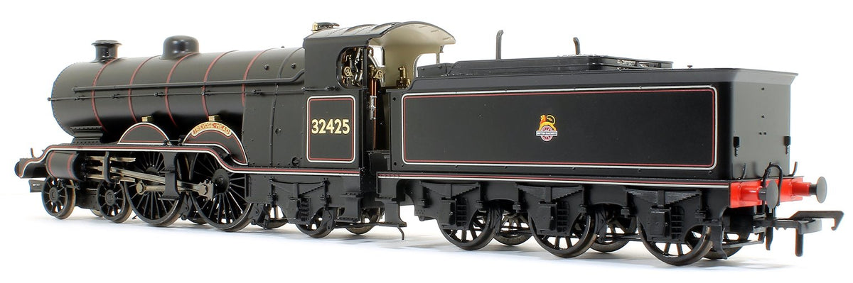 LB&SCR H2 Atlantic 32425 'Trevose Head' BR Lined Black (Early Emblem) Steam Locomotive (DCC Ready)