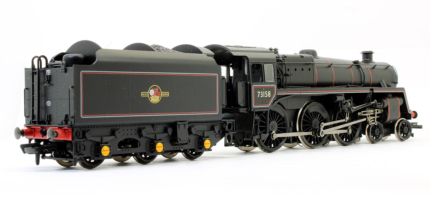 Pre-Owned 32-501 Standard Class 5MT 73158 BR Black L/Crest BR 1B Tender Steam Locomotive