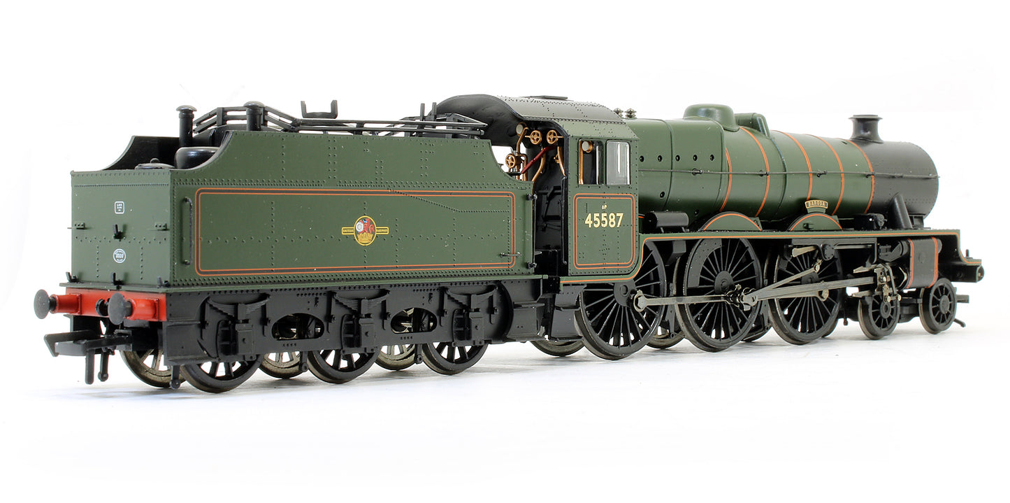Pre-Owned 31-186 Jubilee 45587 'Baroda' BR Green Late Crest Riveted Fowler Tender Steam Locomotive