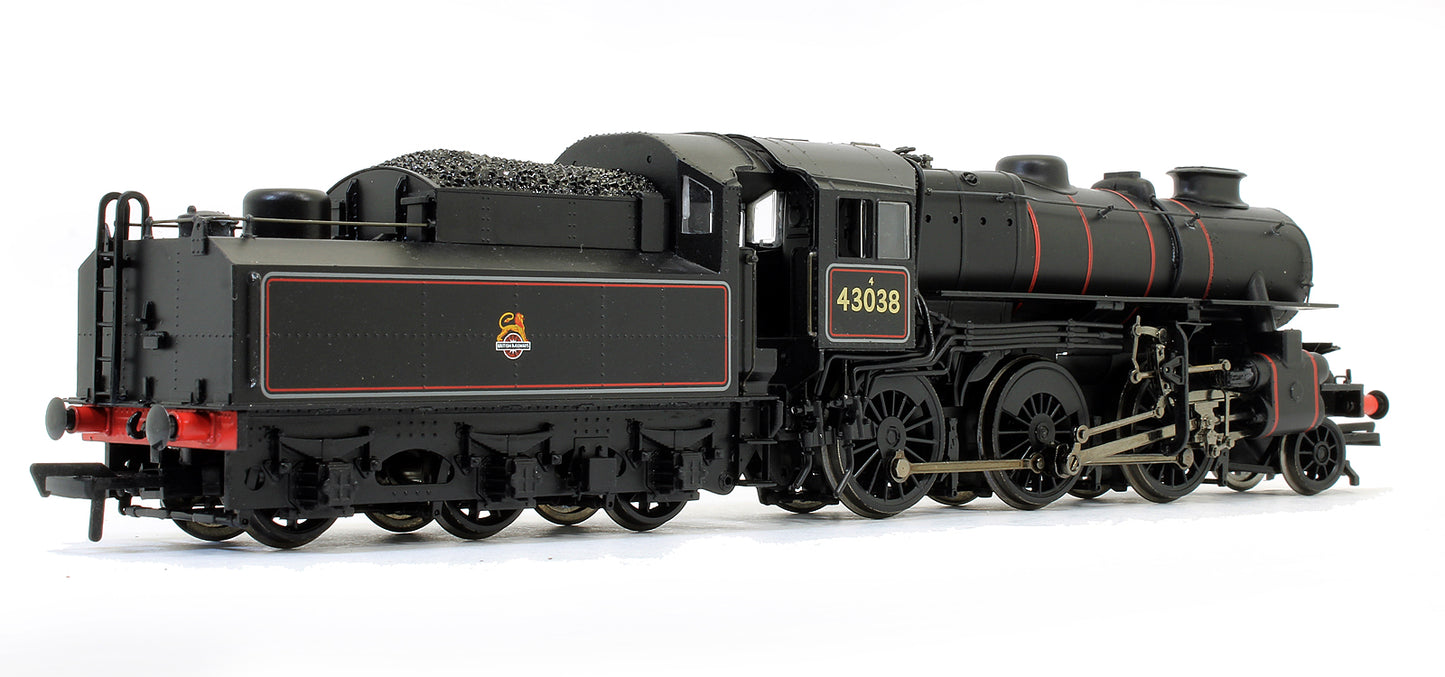 Pre-Owned 32-578 Ivatt Class 4 2-6-0 43038 BR Lined Black D/Chimney Early Emblem Steam Locomotive