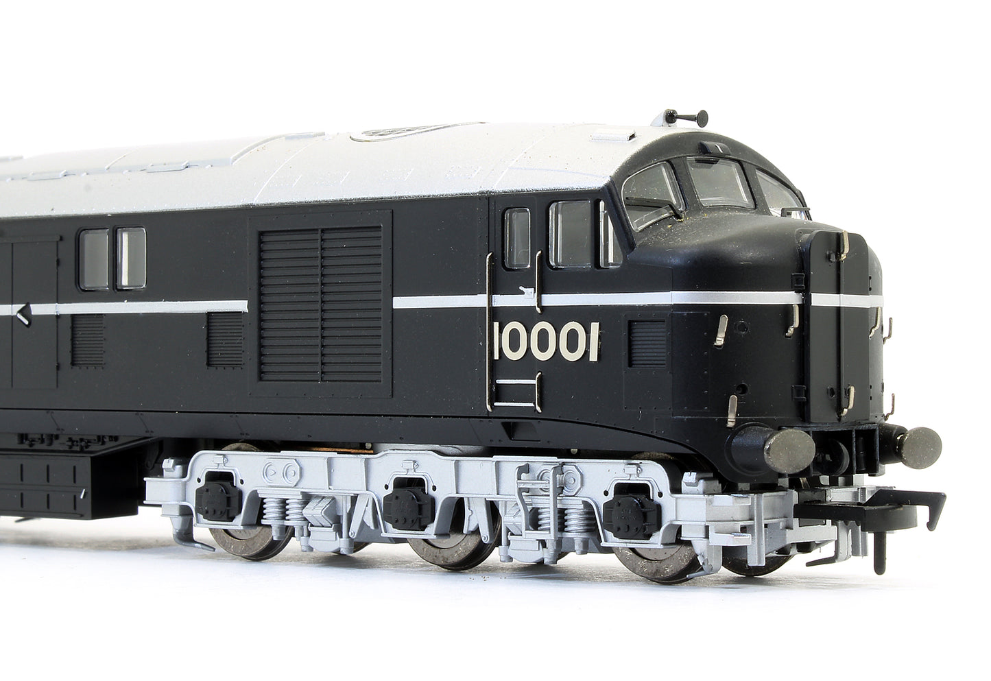Pre-Owned BR Black 10001 With Large Early Crest (April 1951 - May 1954) Diesel Locomotive