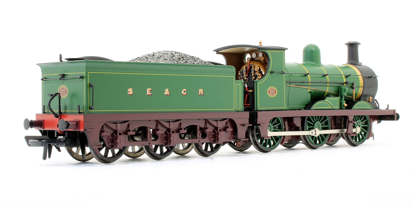 Pre-owned C Class 271 SE&CR Lined Green Steam Locomotive