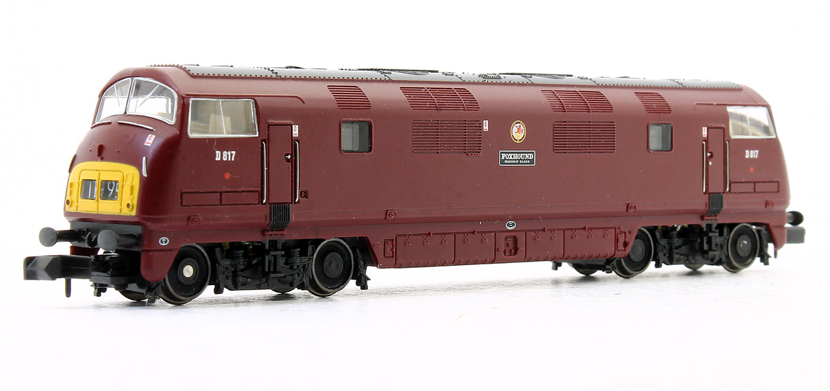 Graham Farish 371600PO PreOwned BR Maroon Class 42 Warship 'Foxhound