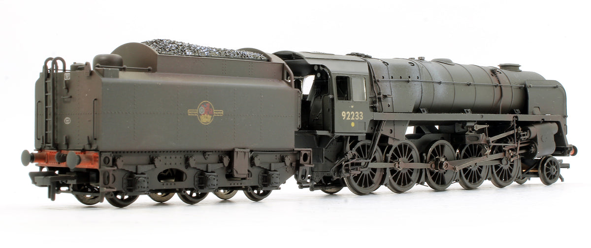 Pre-Owned 9F 2-10-0 Standard 92233 BR Black Late Crest Steam Locomotive (Weathered) - DCC Fitted