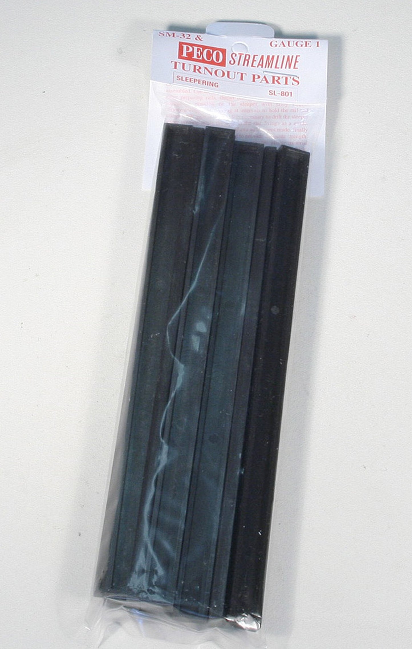 SL801 Moulded Wood Grain Sleepering for turnouts