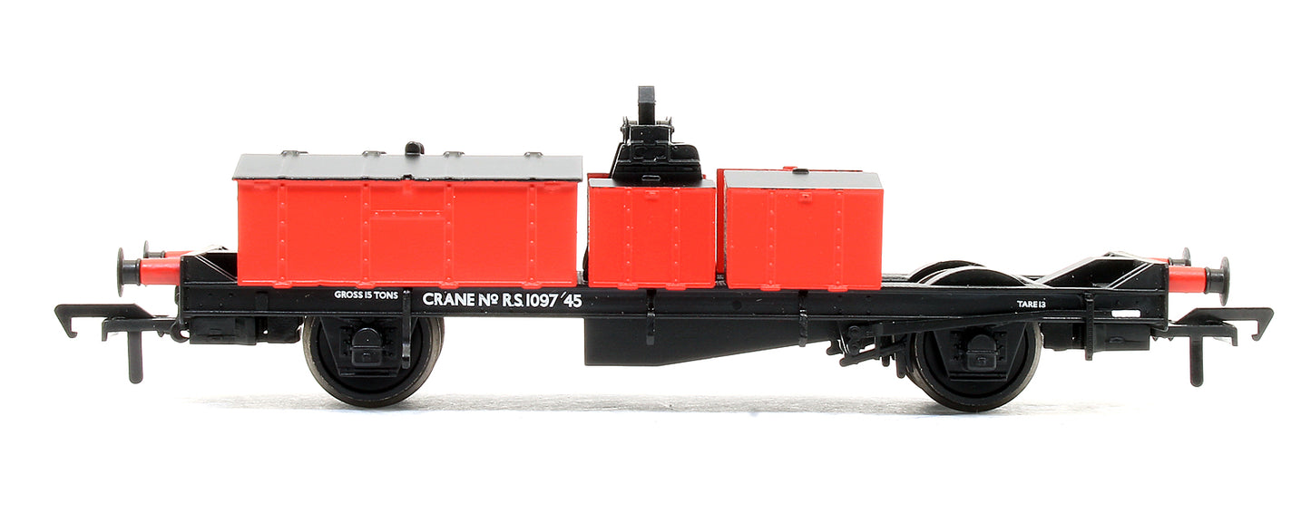 Pre-Owned 38-803 Ransomes & Rapier 45 Ton Steam Crane R.S. 1097' 45 BR Signal Red