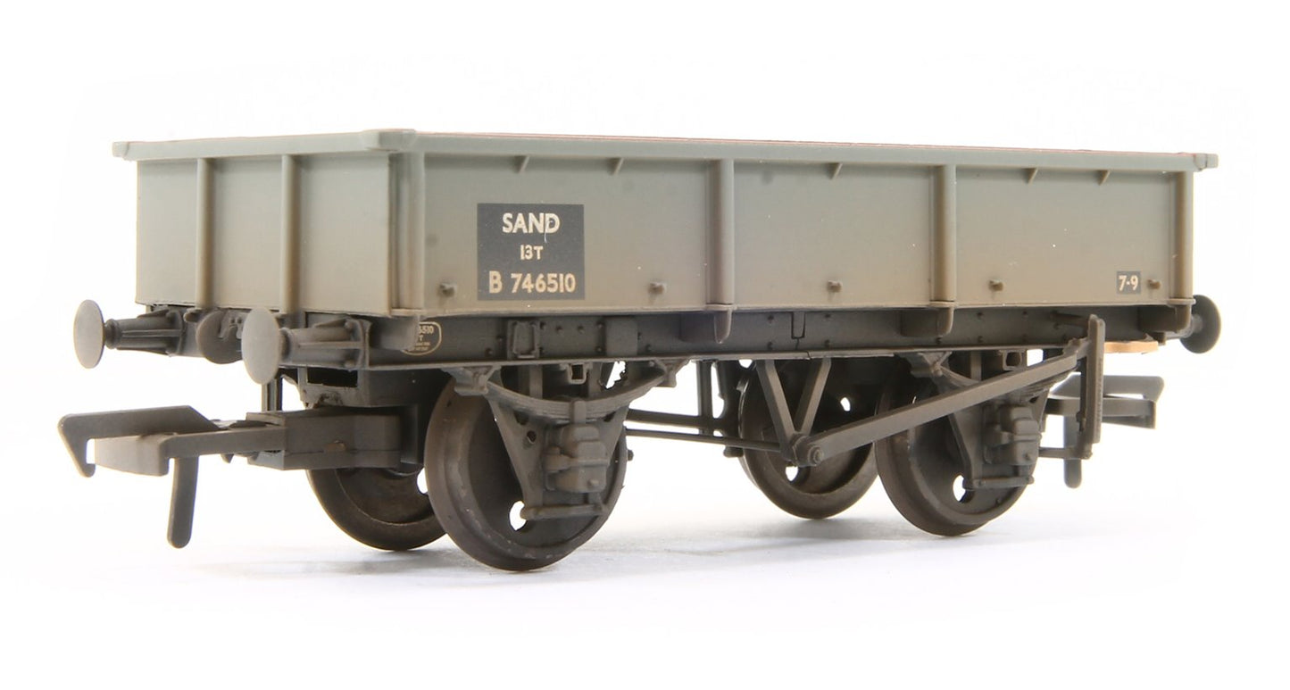Pre-Owned 13 Ton Steel Sand Tippler Wagon BR Grey 746510 - Weathered