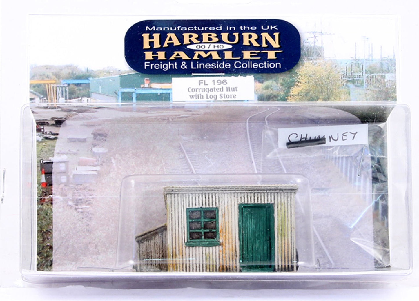 Corrugated Hut With Log Store