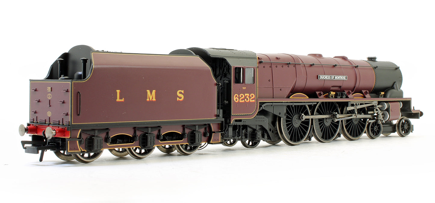 Pre-Owned R2989XS LMS Duchess 'Duchess Of Montrose' 6232 Steam Locomotive (DCC Sound Fitted)