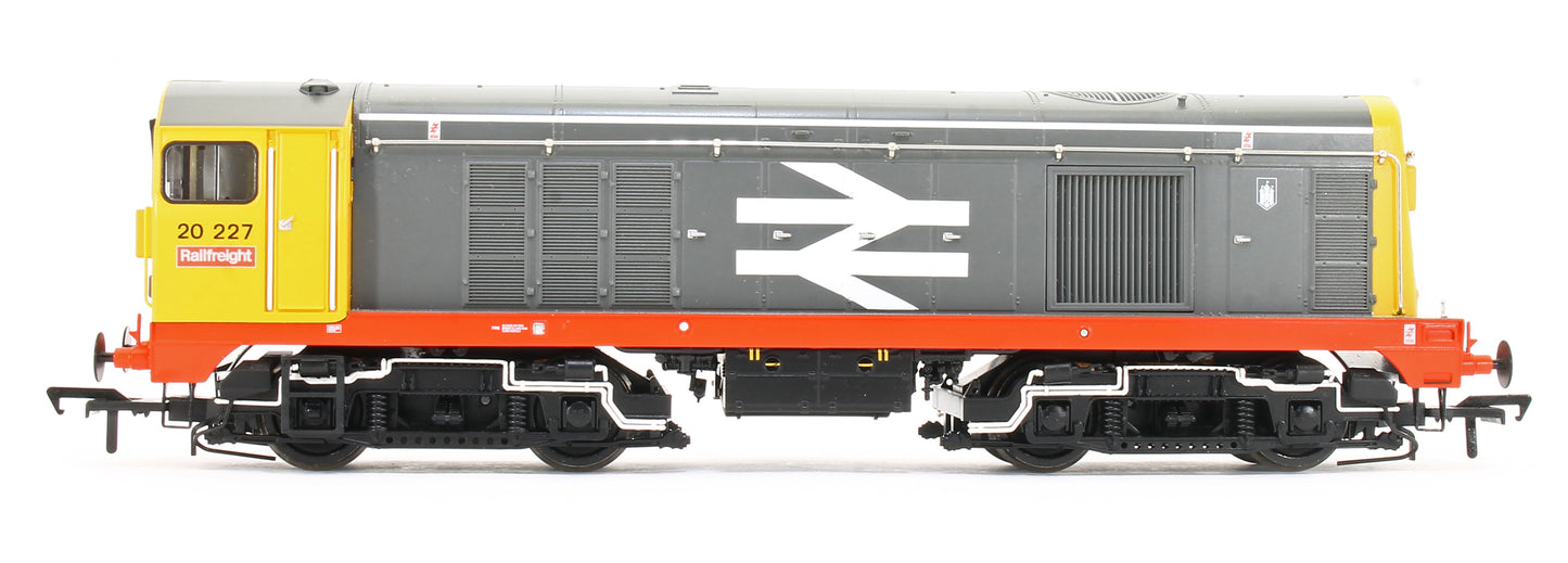 Class 20/0 Headcode Box 20227 BR Railfreight (Red Stripe) Diesel Locomotive (DCC Ready)
