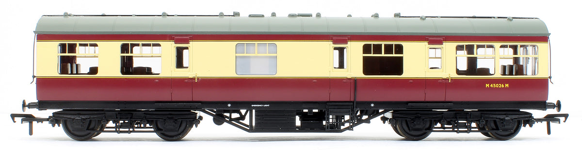 Pre-Owned LMS 50ft Inspection Saloon BR Crimson & Cream No. M45026M