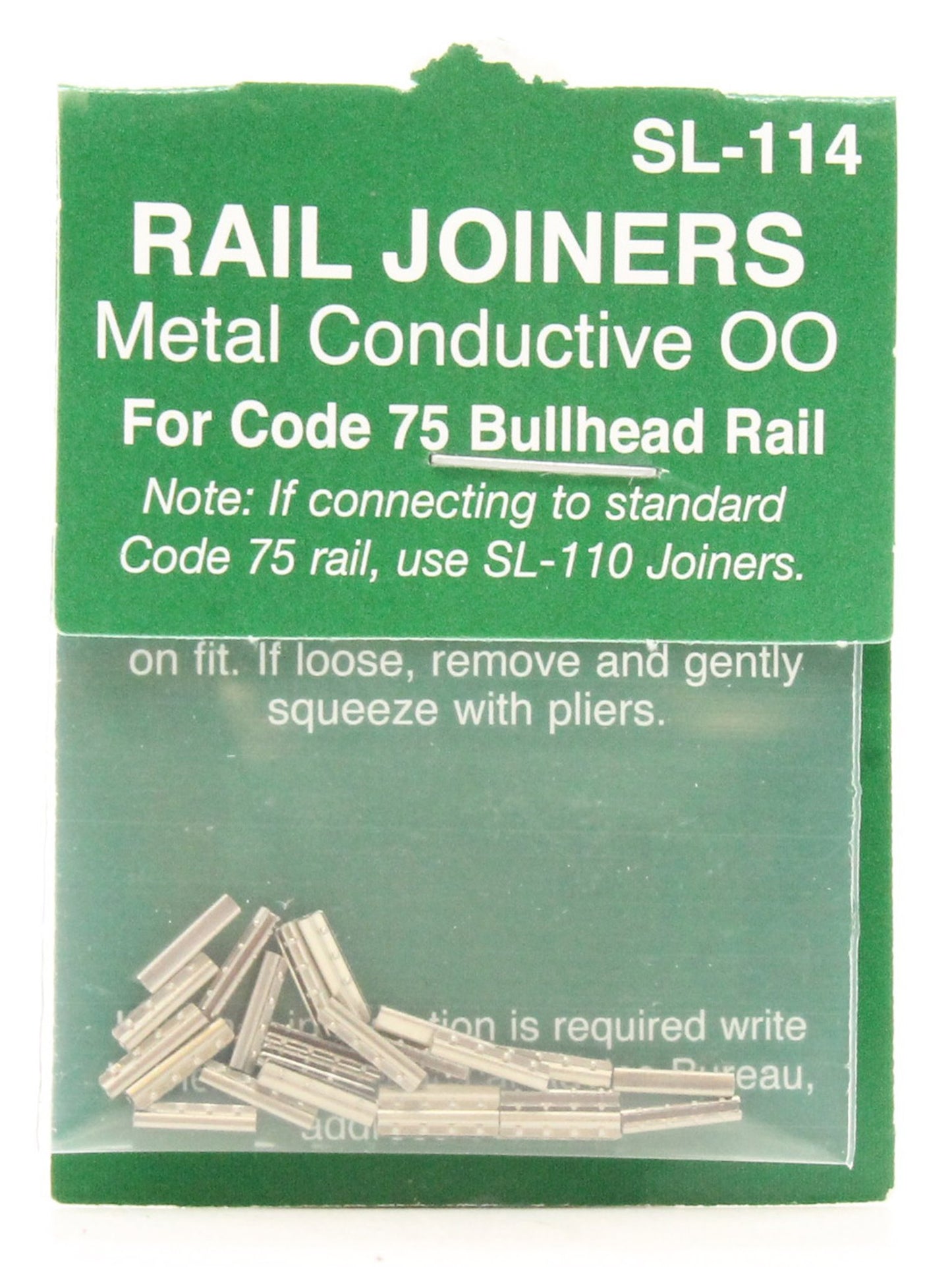 SL114 - Code 75 - Bullhead Rail Joiners