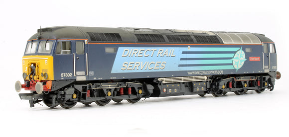 Pre-Owned Class 57/3 57302 'Chad Varah' DRS Compass Blue Diesel Locomotive - Weathered