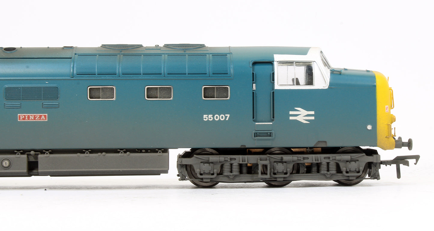 Pre-Owned 32-532 Class 55007 'Pinza' BR Blue Diesel Locomotive (Weathered)