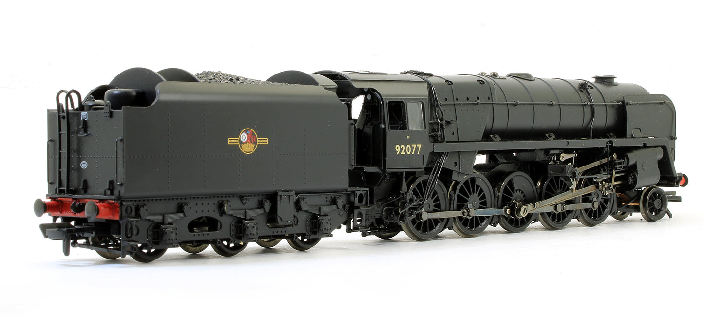 Pre-Owned 9F 2-10-0 Standard 92077 BR Black L/Crest BR1C Tender Steam Locomotive